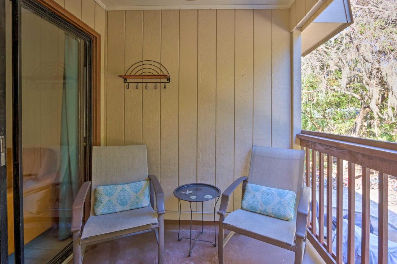 Hilton Head Condo With Covered Balcony And Pool Access Pulau Hilton Head Luaran gambar